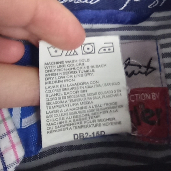 Wrangler George Straight Cowboy Cut Collection Striped Long Sleeve Western Shirt - Picture 7 of 7